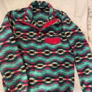 Patagonia Synchilla Fleece  Wild Desert Tribal Aztec print